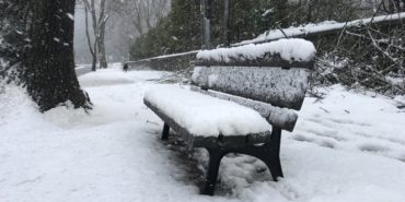 BEYKOZ'DA KAR KALINLIĞI 20 SANTİME ULAŞTI